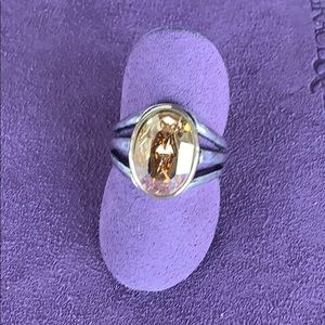 SWAROVSKI crystal sterling silver & brass